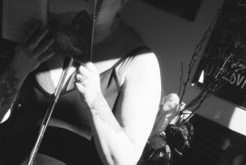 Lauren Parker reading at Golden Sardine