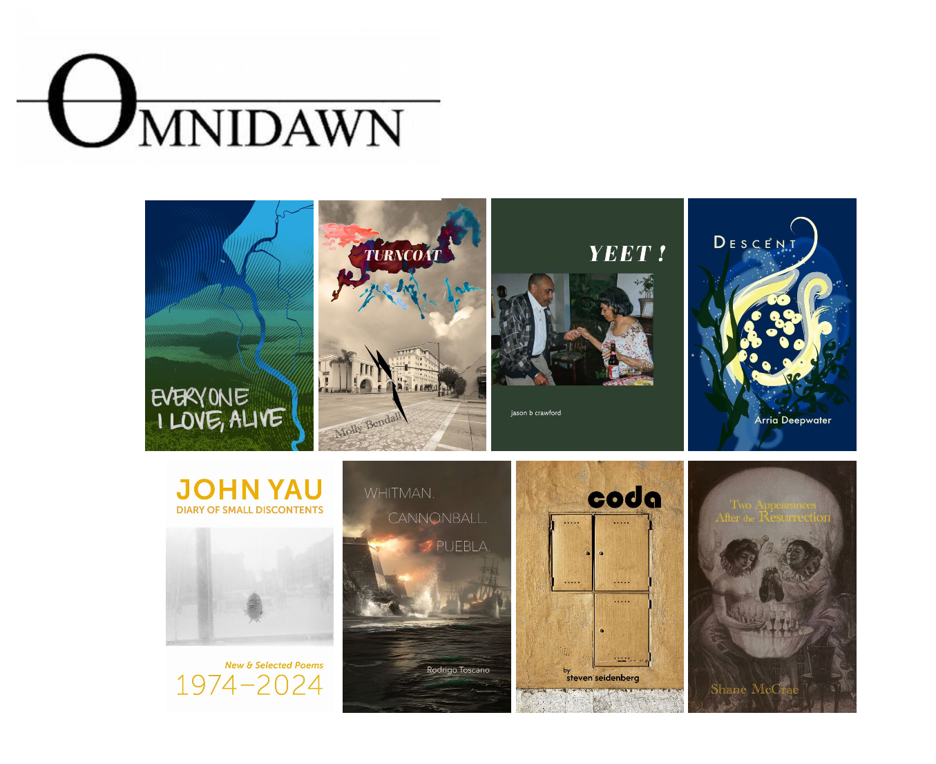 Sunday, January 25 with Omnidawn Publishing
